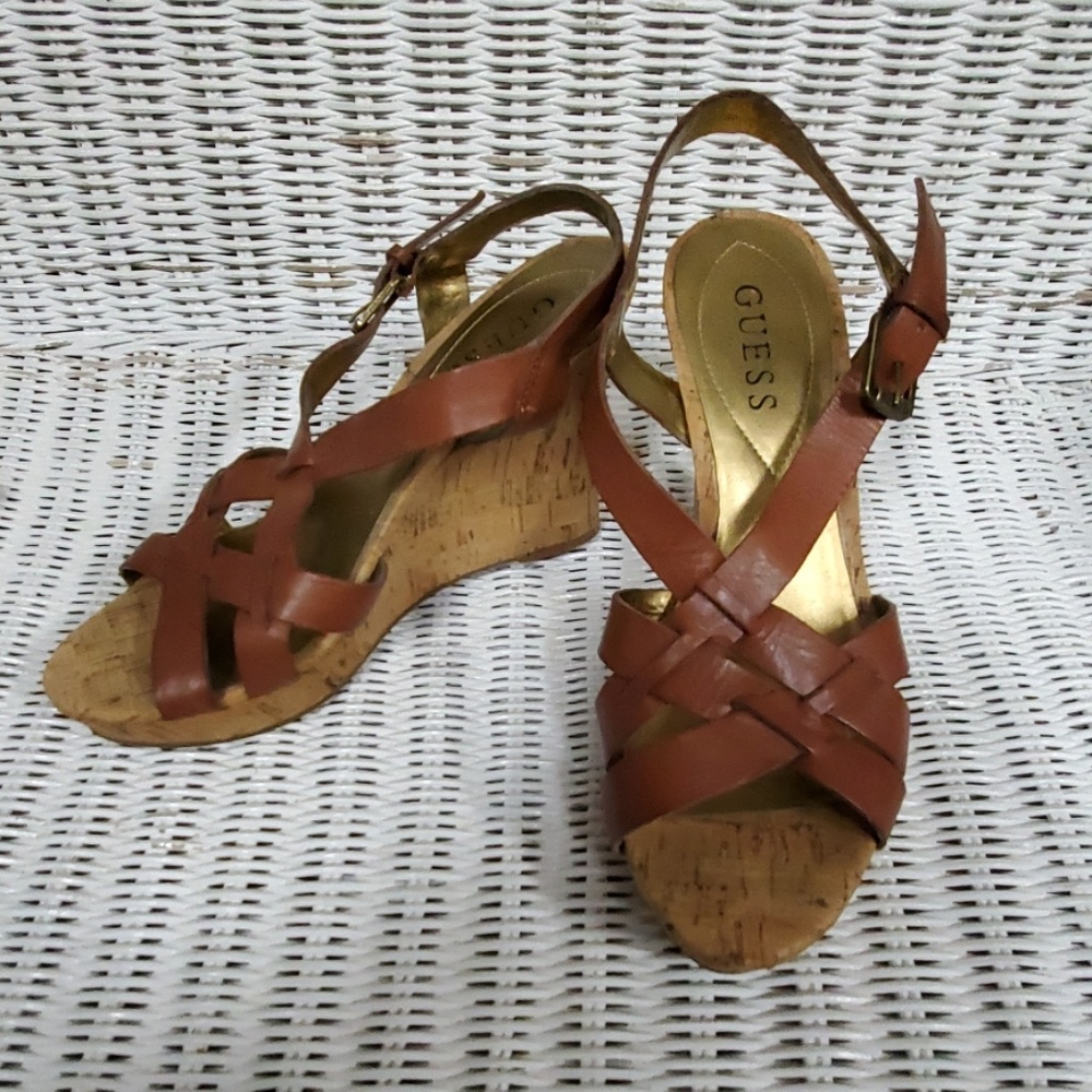 Guess wedges...size 61/2M